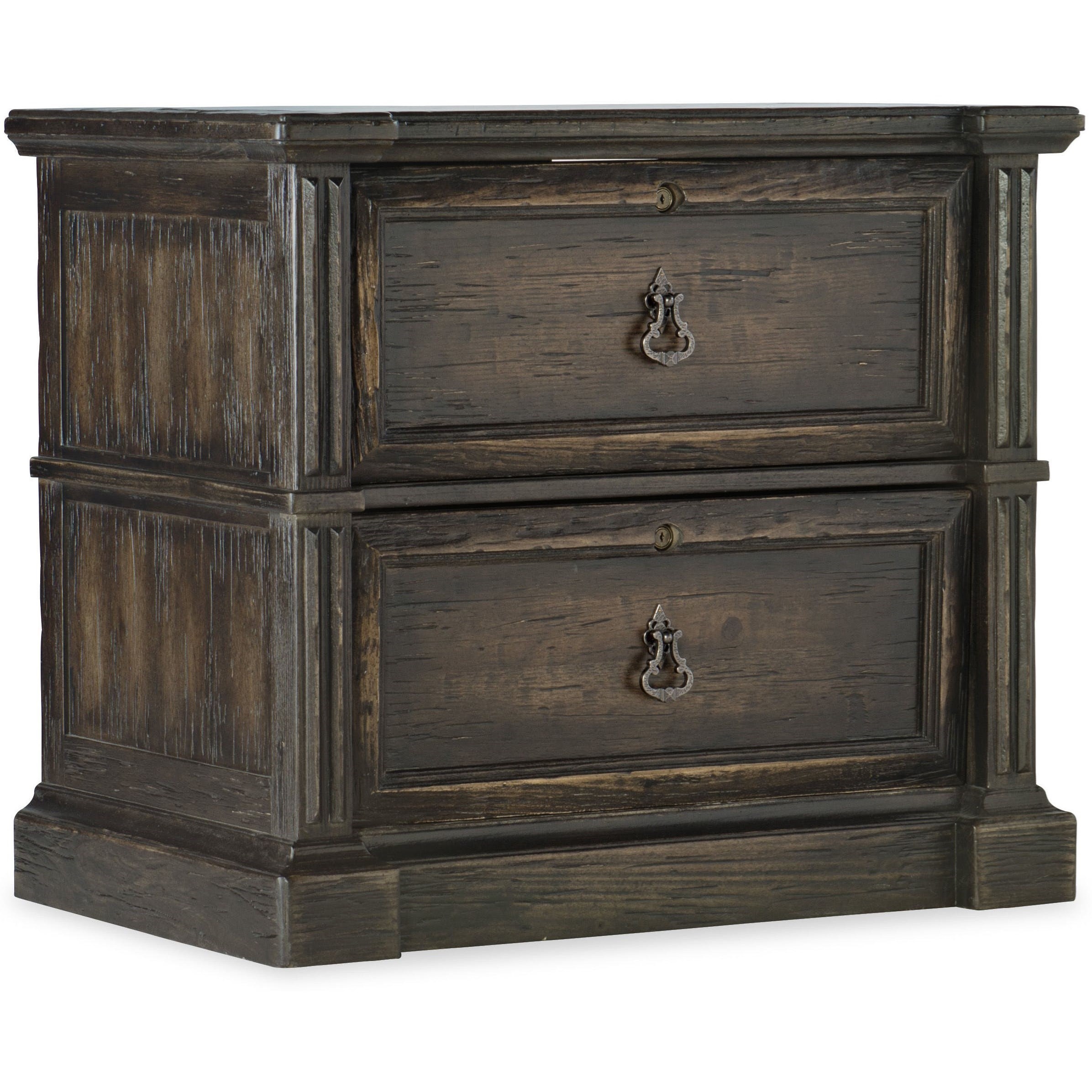 Hooker Furniture La Grange 69601046689 Traditional 2Drawer Lateral File Lindy's Furniture
